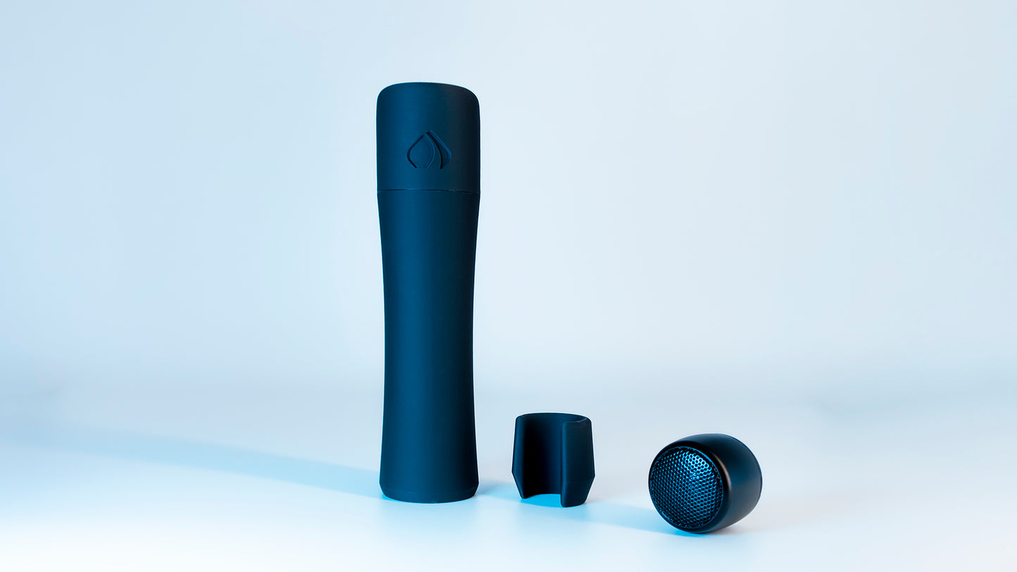 Disenboss — mango con altavoz para escoba, fregona y mopa
